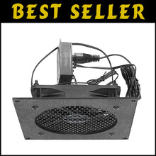 Load image into Gallery viewer, Ultra-Quiet 120mm Thermal Controlled Cooling Kit for AV Cabinets &amp; Components