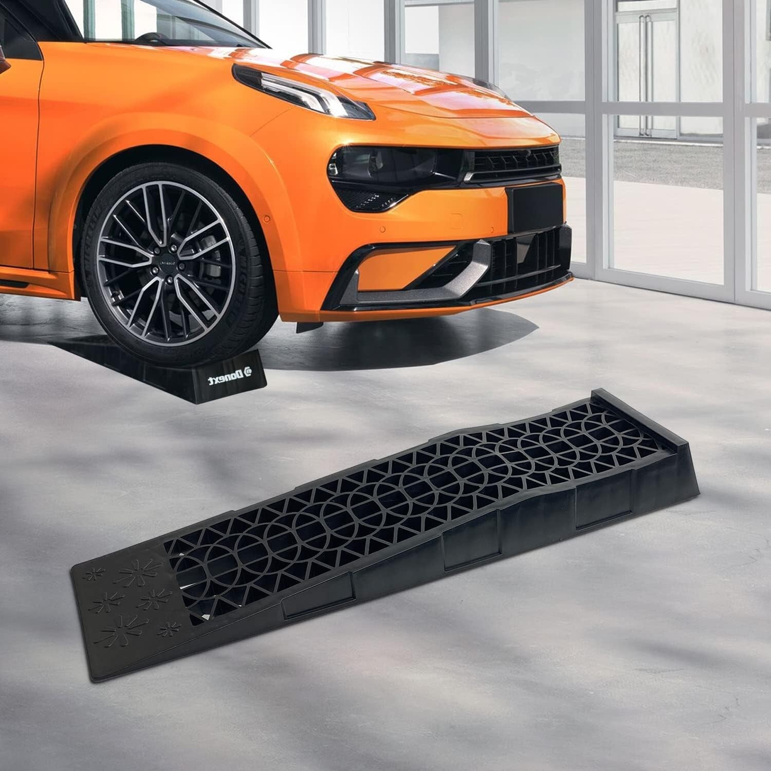 3 Ton Low Profile Car Service Ramps - Lightweight, Durable 2 Pack Set