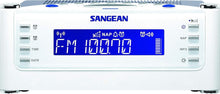 Load image into Gallery viewer, Precision Atomic Clock with Dual Alarm &amp; FM-AM Radio in Classic Silver Finish