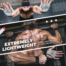 Load image into Gallery viewer, Premium 2 Finger Vegan Hand Grips for Gymnastics &amp; Cross Training - X-Large