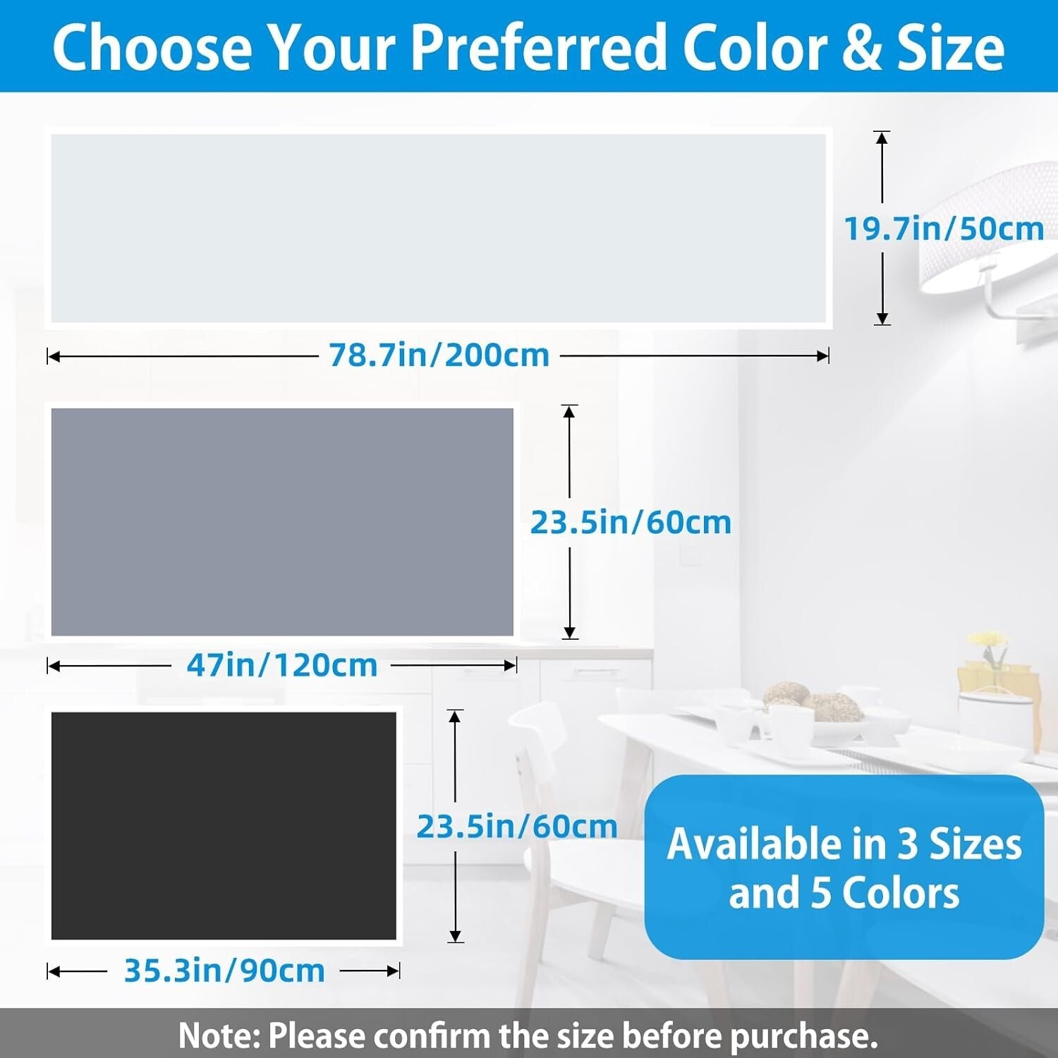 Extra Large 35.3"x23.5" Heat Resistant Silicone Counter Mat - Non-Slip & Durable