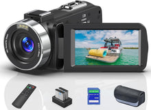 Load image into Gallery viewer, All-in-One 8K Video Camera with Remote Control, Night Vision &amp; 32GB SD Card