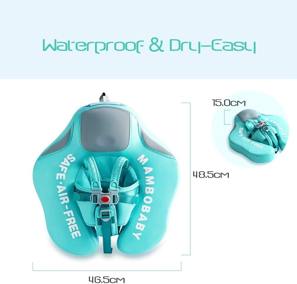 Baby Swim Float with Canopy - Ideal for Safe Backstroke & Breaststroke (3-24 M)