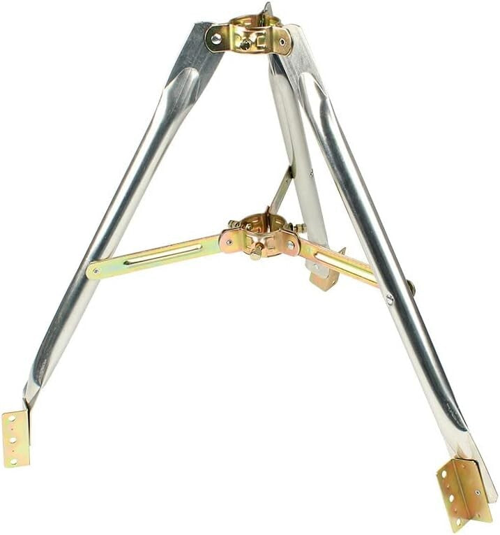 Adjustable 2' TV Antenna Mount with Standard Tripod Head for Easy Setup