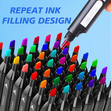 Load image into Gallery viewer, Refillable Alcohol Markers - Super Marker Set with 262 Colors &amp; Carrying Case