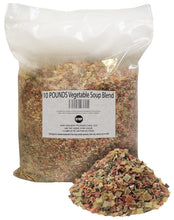 Load image into Gallery viewer, Convenient 10 Pounds Dried Vegetable Soup Mix - Ideal for Camping &amp; Hiking