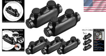 Load image into Gallery viewer, Durable Black Splice Connectors with Oxide Inhibitor - 5 Pack for 2/0-6 Wires
