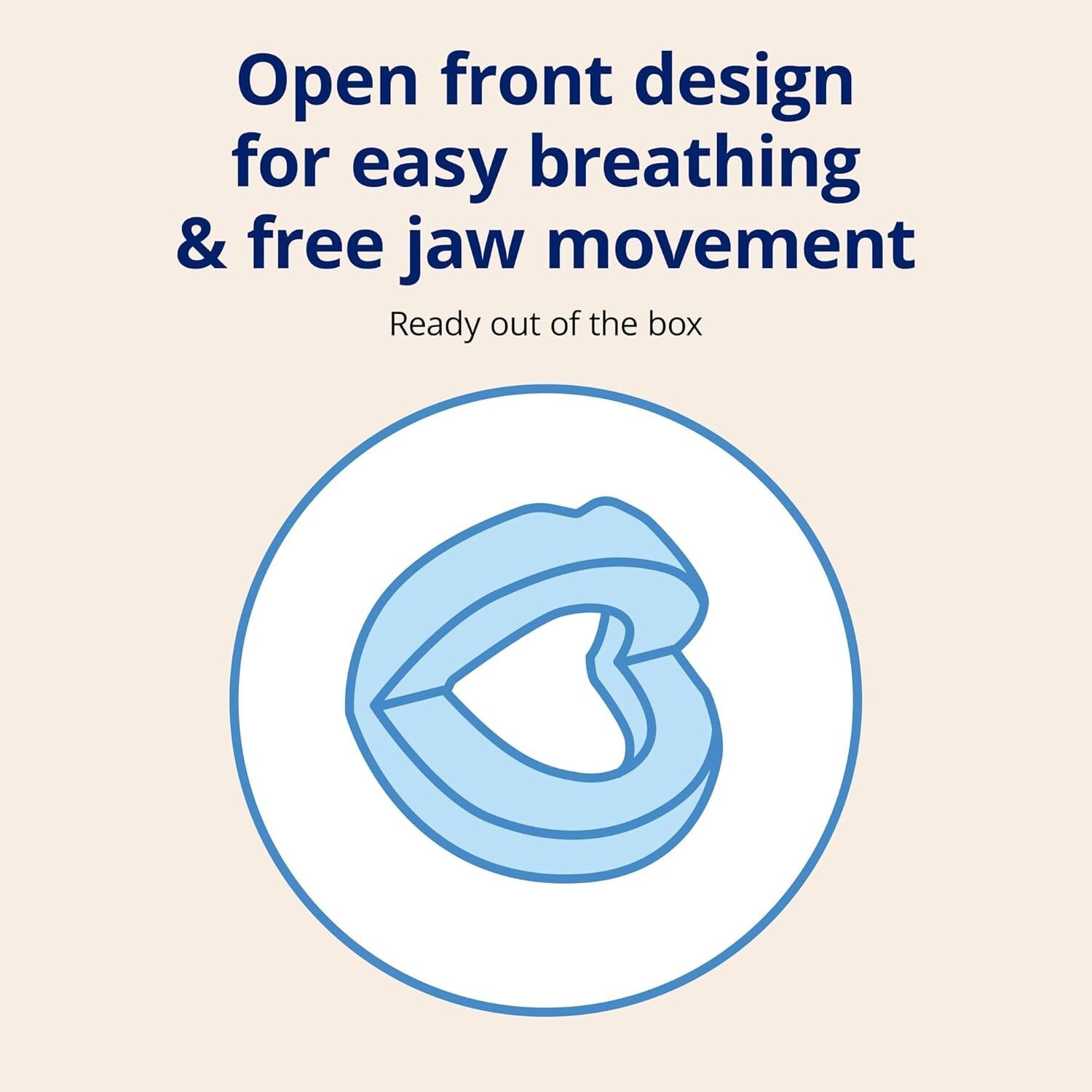 Effective Anti-Snoring Mouthpiece - Flexible Design with Storage Case Included