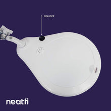 Load image into Gallery viewer, Space-Saving Magnifying Lamp with Glass Lens - Ideal for Jewelry Making &amp; More