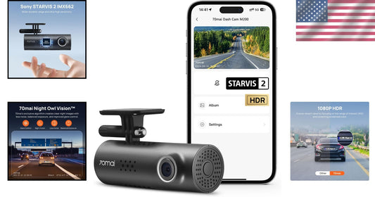 All-In-One Dash Cam with Comprehensive Protection & Seamless Video Capture