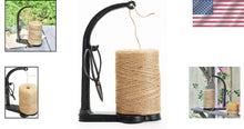 Load image into Gallery viewer, Retro-Inspired Garden Twine Holder Set with Jute Twine &amp; Functional Scissors