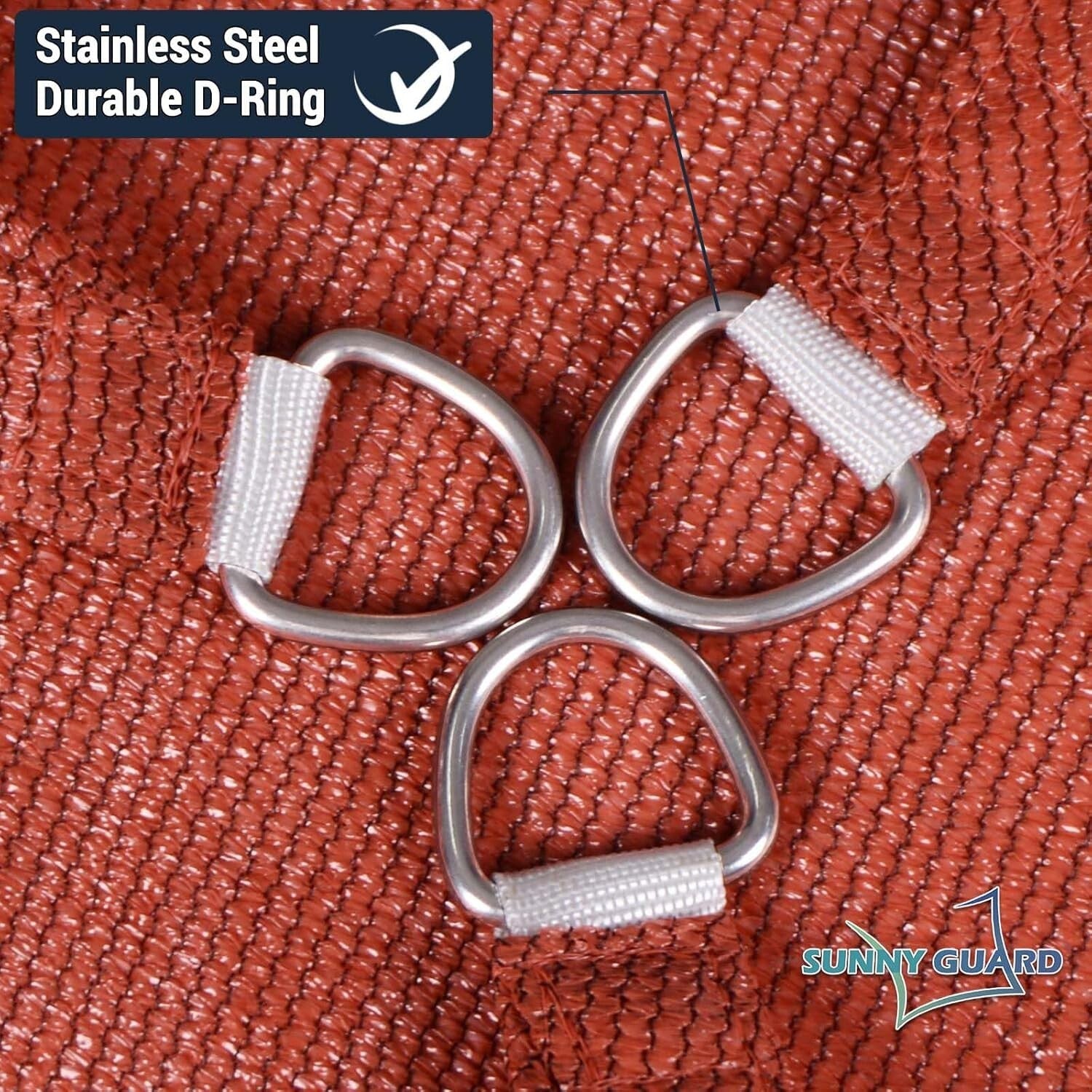 Customizable 12'x16' Rectangle UV-Blocking Shade Sail – Perfect for Gardens