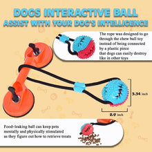 Load image into Gallery viewer, Durable Tug of War Dog Toy with Double Suction Cups - Perfect for Large Breeds