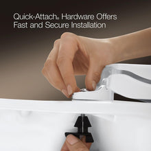 Load image into Gallery viewer, Easy Install Biscuit Quiet-Close Elongated Toilet Seat with Grip-Tight Bumpers