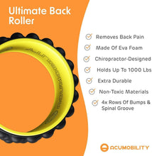 Load image into Gallery viewer, Durable 11" Back Cracker Wheel - Ideal for Pain Relief &amp; Total Body Stretching