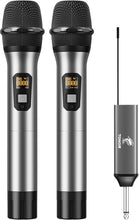 Load image into Gallery viewer, Premium Wireless Microphone Set with 15 Channels for Optimal Audio Experience