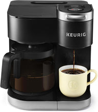 Load image into Gallery viewer, Versatile K-Duo Coffee Maker: Brew K-Cup or Ground Coffee, Stylish Black Finish
