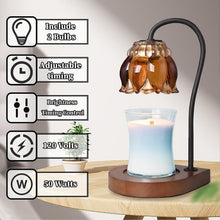 Load image into Gallery viewer, Elegant Candle Lamp with Adjustable Brightness and Timer - Home Decor Essential