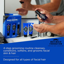 Load image into Gallery viewer, Luxury Beard Grooming Kit with Natural Oils &amp; Precision Tools - 6x2x5.25 Inches