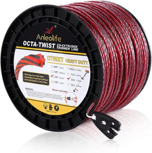 Load image into Gallery viewer, Universal Heavy Duty 656 ft Trimmer Line with Bonus Tools - Octa-Twist Design