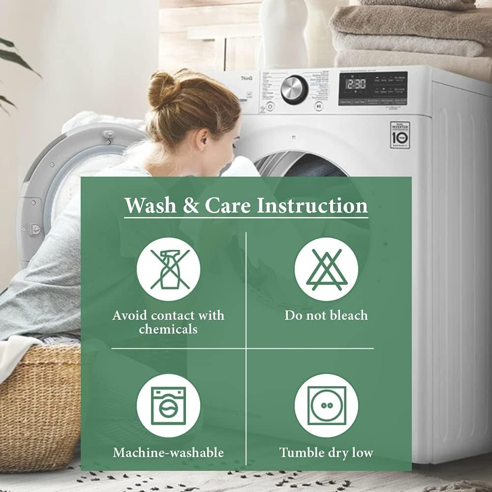 Easy Care Blue Stripe Bar Mop Towels - 60 Count, Machine Washable Cotton