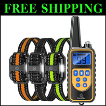 Load image into Gallery viewer, Multi-Dog Training Collar Kit: Waterproof Remote with Beep, Vibration, Shock