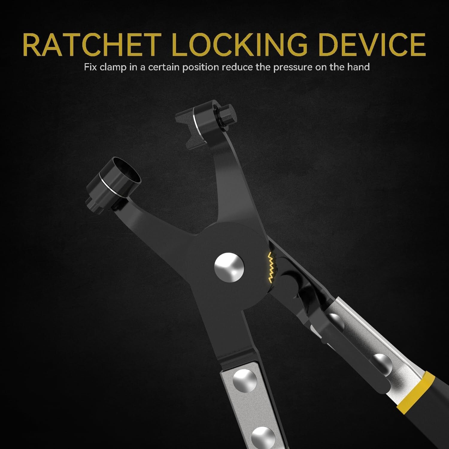 Comprehensive Hose Clamp Tool Set - Reliable 9-Piece Automotive Repairs Kit