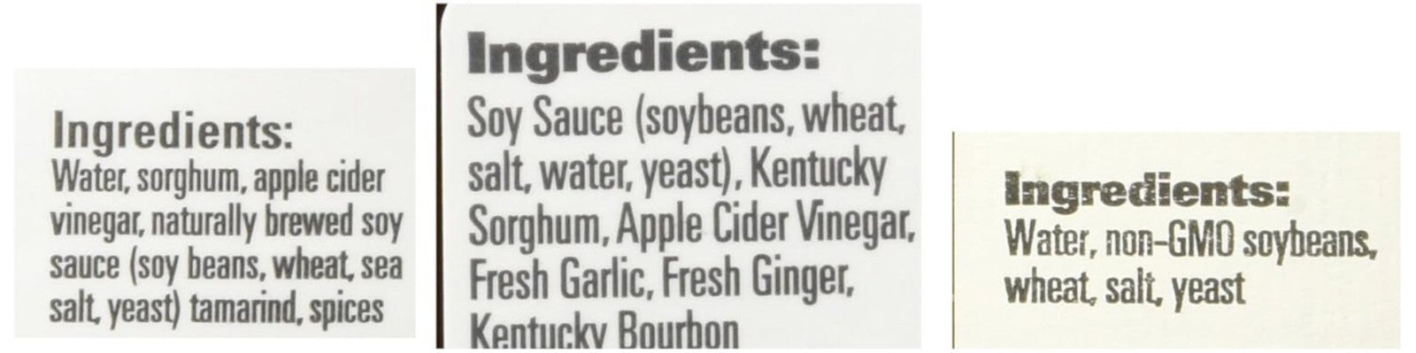 Gourmet Bourbon Barrel Sauce Bundle - Soy, Worcestershire & Kentuckyaki Flavors