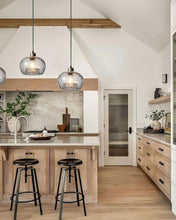 Load image into Gallery viewer, Adjustable Pendant Lights with Marble Clear Finish - Ideal for Kitchen &amp; Dining
