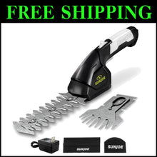 Load image into Gallery viewer, Rechargeable 7.2V Cordless Grass Shears and Hedge Trimmer - Compact &amp; Handy