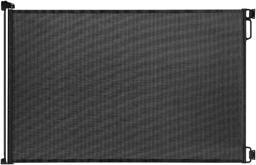 Durable 55'' Wide Retractable Safety Gate for Children & Pets - Easy to Install