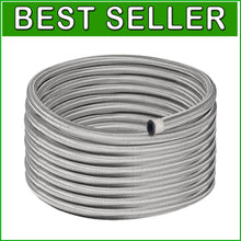 Load image into Gallery viewer, Versatile 10FT 10AN Braided Hose for Fuel, Oil, and Hydraulic Fluid Applications