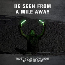 Load image into Gallery viewer, 12-Hour Emergency Glow Sticks - Ultra-Bright, Waterproof, 50-Pack Safety Lights
