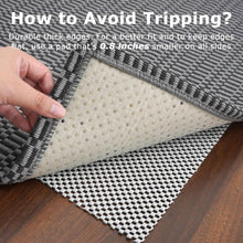 Load image into Gallery viewer, Comfort &amp; Safety: Charcoal 3' x 16' Non-Slip Runner Rug for Hallway &amp; Kitchen