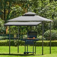 Load image into Gallery viewer, Portable Outdoor Gazebo Canopy with Side Awning for Grilling – Easy Assembly