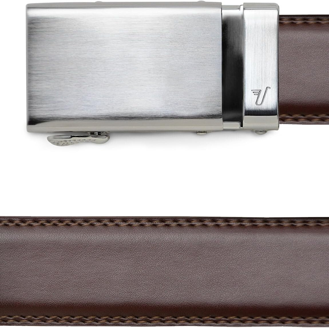 Fashion-Forward Men's Leather Belt - Removable Buckle, Buy a Belt, Feed a Family