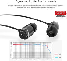 Load image into Gallery viewer, HiFi Stereo Wired Earbuds with Microphone - Elegant Black Noise Isolating Sound