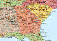 Load image into Gallery viewer, Extra Large 48x78 USA Wall Map - Ideal for Learning &amp; Reference