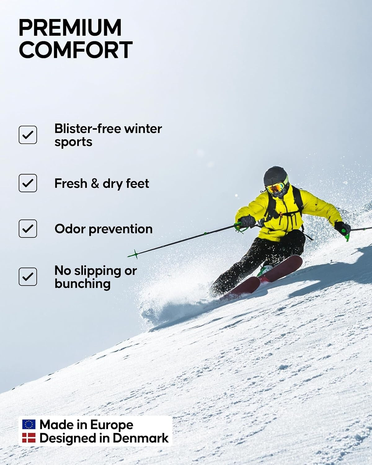 All-Weather Thermal Ski Socks for Men & Women - Ultimate Comfort & Protection