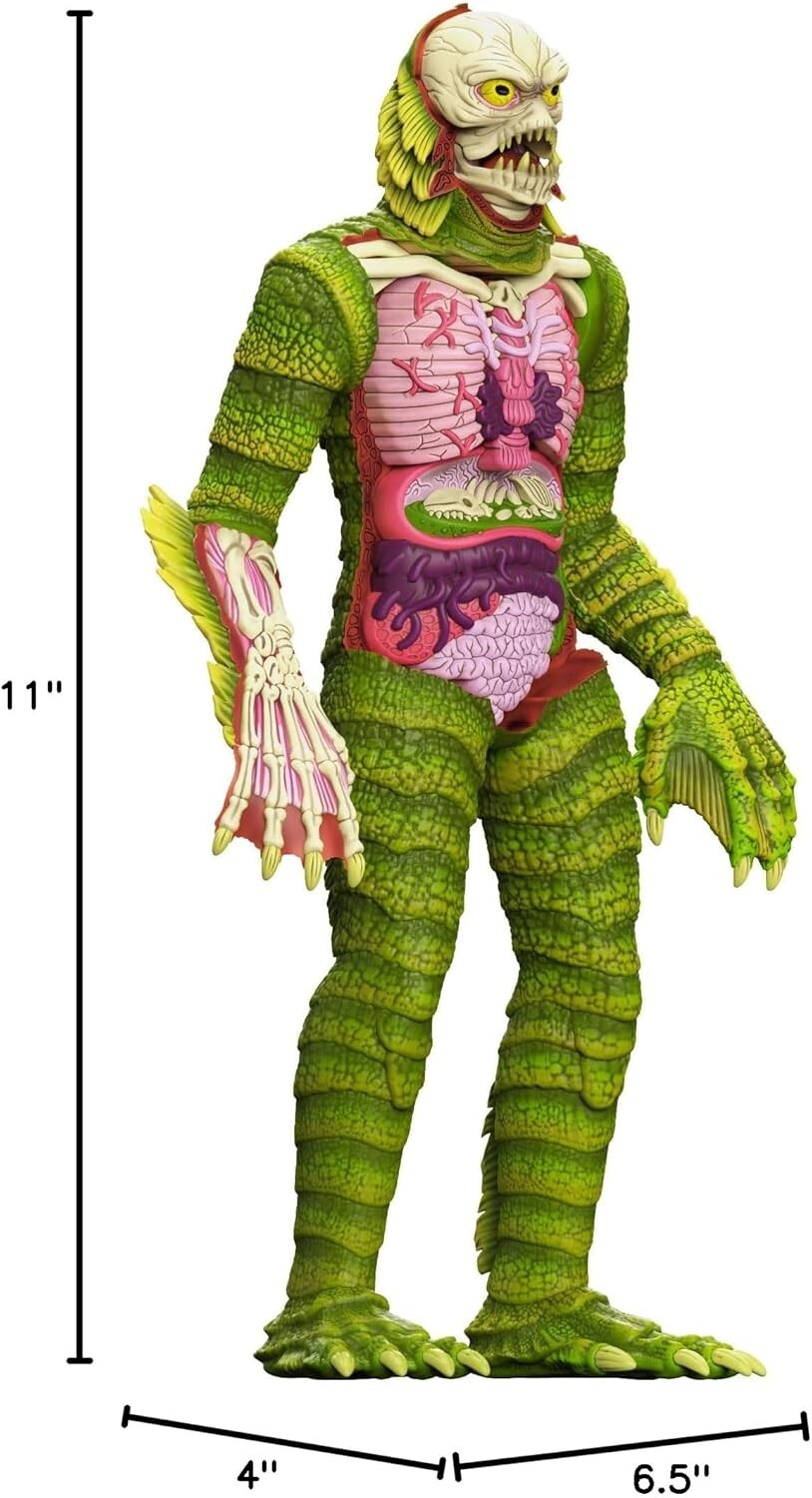 11-Inch Creature from the Black Lagoon Super Cyborg Action Figure – Collectible