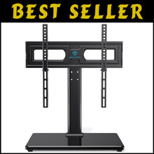 Load image into Gallery viewer, Stylish Table Top TV Stand for 32 to 65 Inch TVs with Cable Management Solution