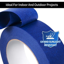 Load image into Gallery viewer, Multi-Surface Blue Painting Tape - 1.41 Inch x 60 Yard, 54 Rolls of Sharp Lines