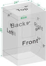 Load image into Gallery viewer, Alloy Steel Frame Hydroponic Grow Tent 24"x24"x48" - Sturdy Plant Environment