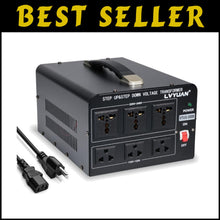 Load image into Gallery viewer, Step Up/Down 5000W Voltage Converter - Multi Function with 3 Universal Outlets