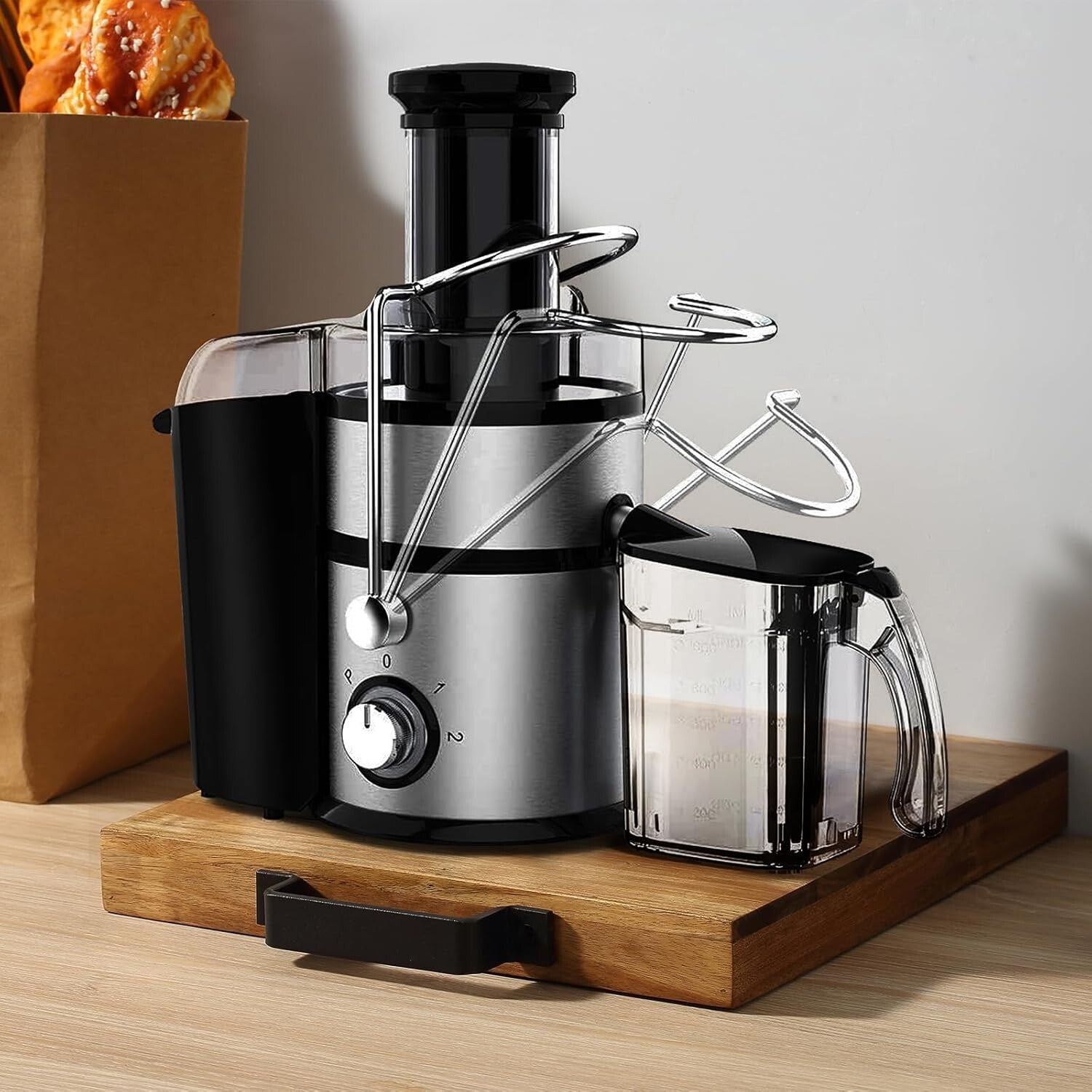 Effortless Acacia Wood Sliding Tray: Organize Your Kitchen Countertop Like a Pro