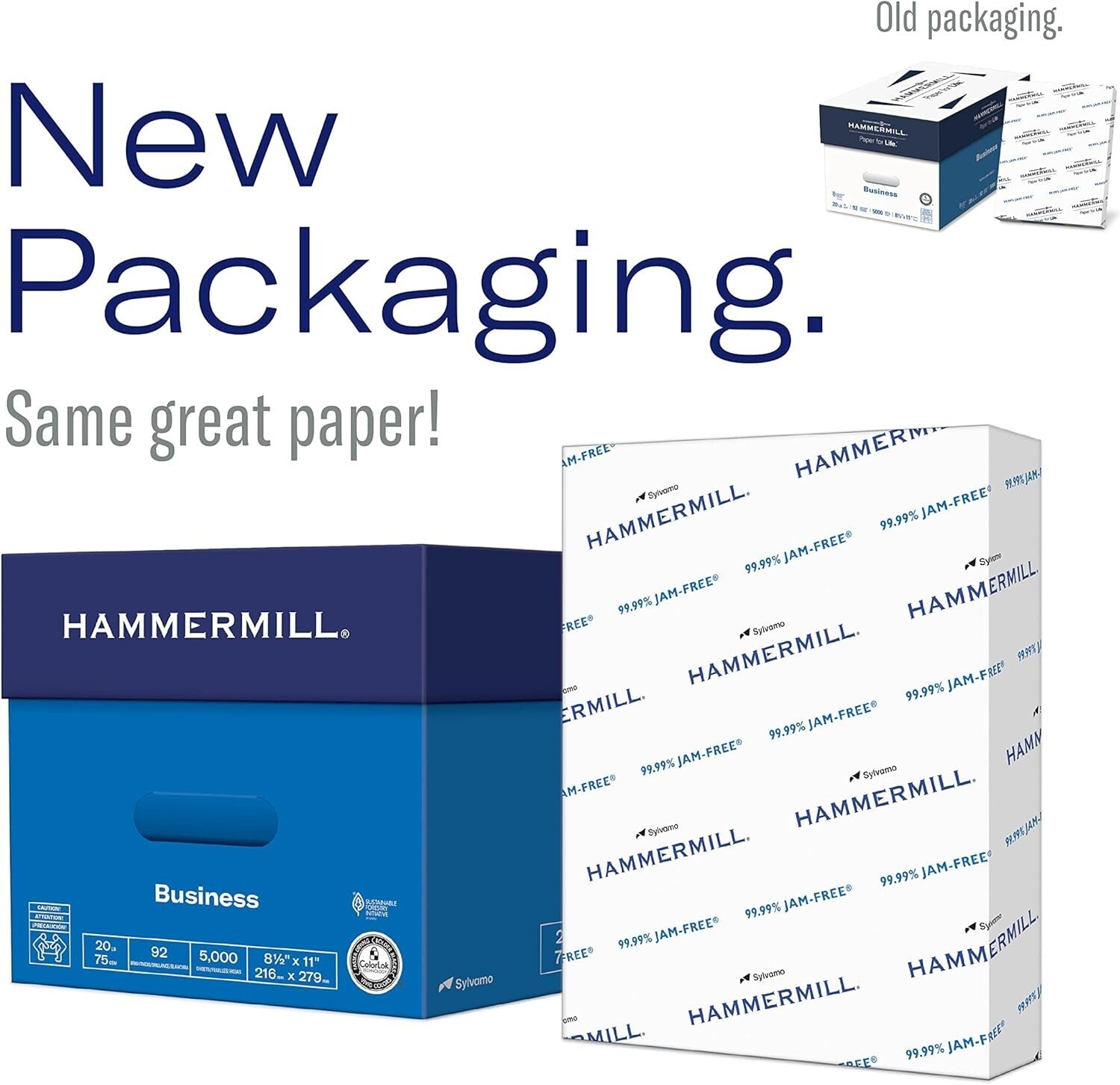 Versatile 8.5 x 14 Legal Copy Paper - 20 lb, 5000 Sheets - Ideal for Offices