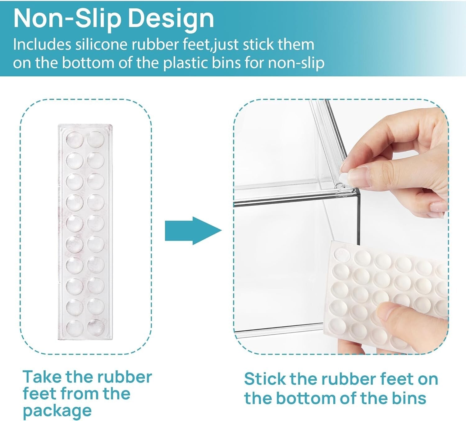 Durable Stackable Storage Bin Set with Pull-Out Handles - Perfect for Any Room