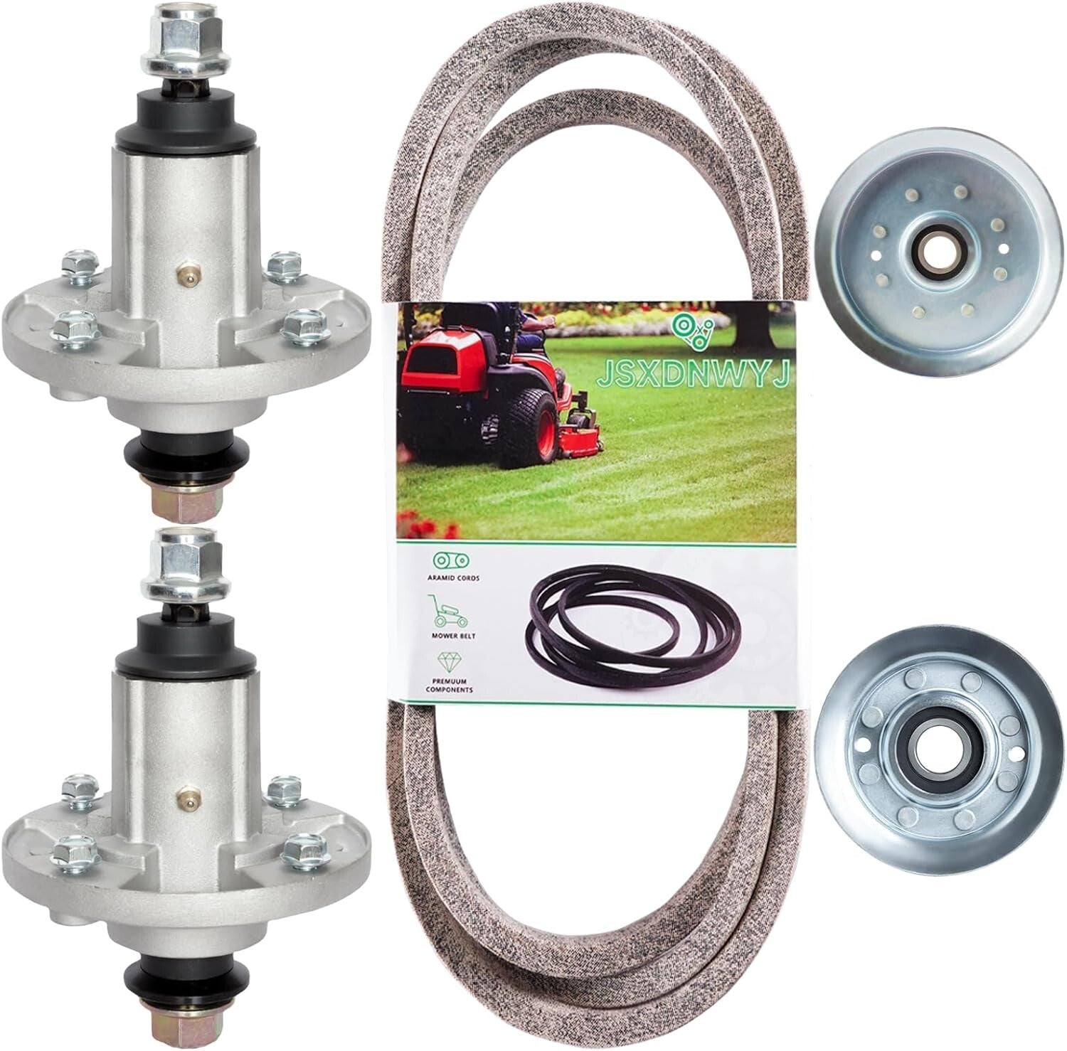 Premium John Deere Deck Rebuild Kit: Spindle & Idler for E140/E150 Series