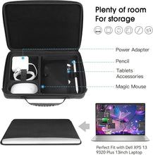 Load image into Gallery viewer, Ultra-Protective 13-14 inch Laptop Case with Multiple Compartments for Travel