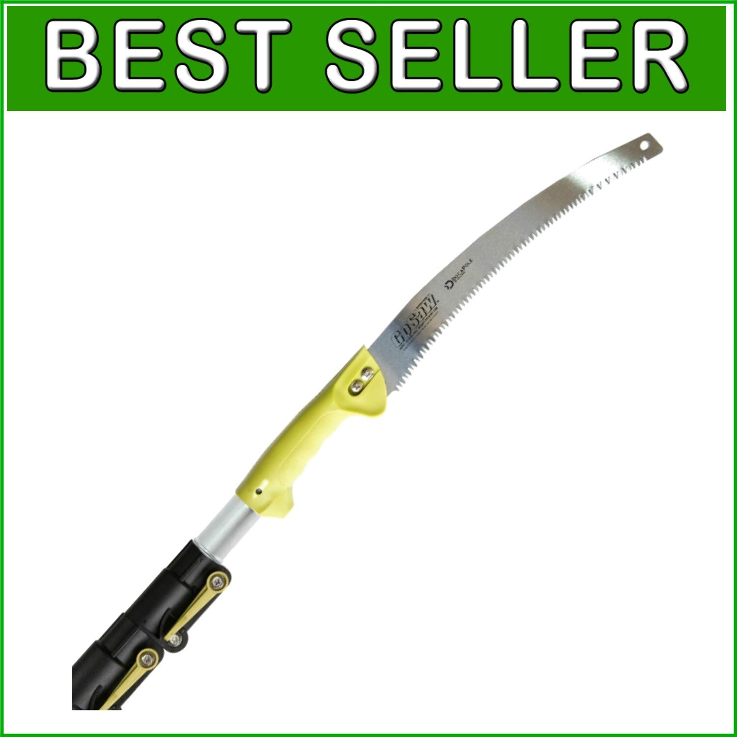 Effortless High-Reach Pruning Tool: Adjustable Pole Saw for Branch Trimming